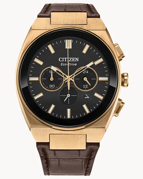 Axiom SC Black Dial Leather Strap CA4583-01E | CITIZEN Axiom SC Black Dial Leather Strap CA4583-01E | CITIZEN